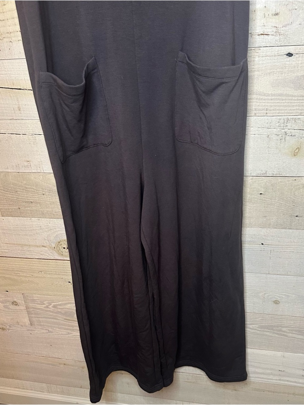 MWL by Madewell Broadway Jumpsuit Charcoal Grey Large - Picture 8 of 12